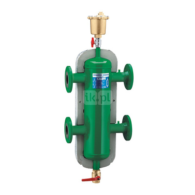 Sprzęgło hydrauliczne z wstępnie uformowaną izolacją. Przyłącza kołnierzowe DN 65
