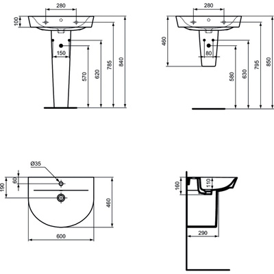 CONNECT AIR UMYWALKA 60X46