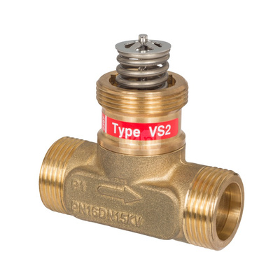 Zawór regulacyjny dwudrożny DANFOSS VS2, DN 15 (GZ metryczny x GZ metryczny), PN 16, Kvs: 0.25 m3/h
