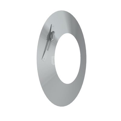 Kołnierz przeciwdeszczowy fi 80 mm JEREMIAS 360-TWIN31 stal nierdzewna