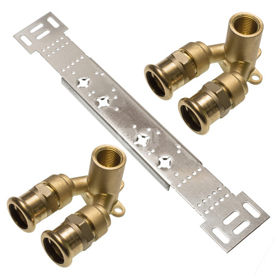 PURAPRESS® Listwa montażowa z kolanami ściennymi podwójnymi 15x1/2x15