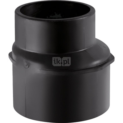 Zwężka niesymetryczna GEBERIT Silent-db20 redukcja, PE / polietylen, 110 mm, DN 100 x 75 mm x DN 70 (króciec)