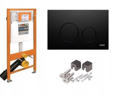 Stelaż podtynkowy Werit JOMOTech do miski Switch czarny H=112cm J103-000000080