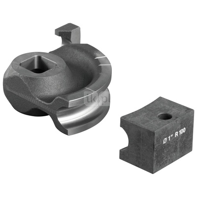 Seg gn+elem ślizg fi 1 (DN 25), fi 33,7, 1'' (s=1,6/2/2,6), R100