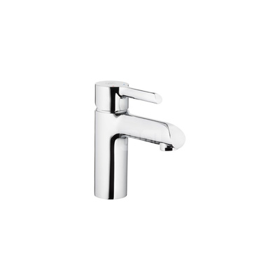 Bateria umywalkowa stojąca KFA Armatura ANGELIT click clack, chrom, montaż blat / otwór na baterię