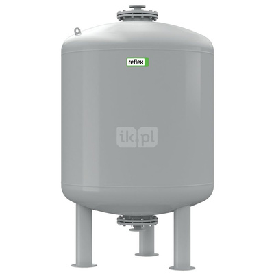 Ciśnieniowe naczynia przeponowe do instalacji grzewczych, chłodniczych i solarnych Reflex V 5000 10 bar / 110 st.C szare