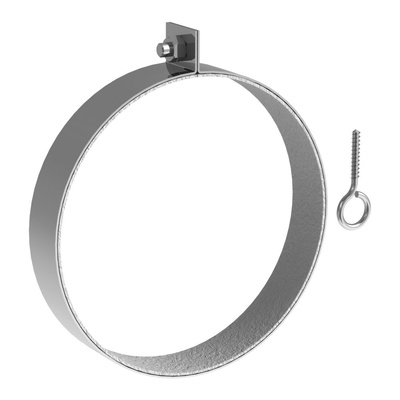 Obejma mocująca dachowa JEREMIAS DW61 stal nierdzewna fi 250 mm montaż na pręcie gwintowanym