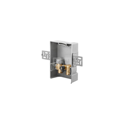 Unibox TQ vario, regulator temperatury pomieszczenia z automatycznym zaworem termostatycznym Q-tech, bez termostatu i maskownicy