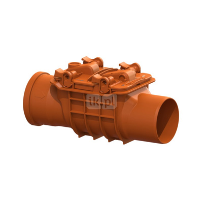 Zawór zwrotny (zasuwa burzowa) prosty Staufix DN100 jednoklapowy