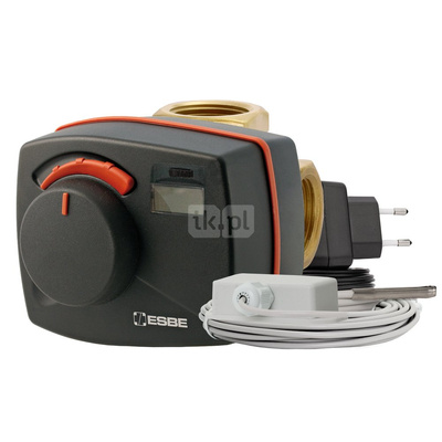 Zawór trójdrożny regulacyjny ESBE VRG133 20-6.3 CPF 22 MM mosiądz Pierścień zaciskowy DN 20, kl. ciśn. PN 10 6.3 Kvs