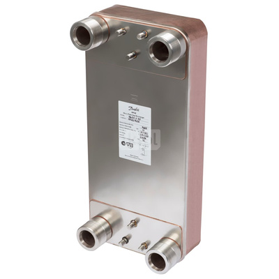 Wymiennik ciepła XB 61L-1 100 PN25 G 2 A x52 mm SB