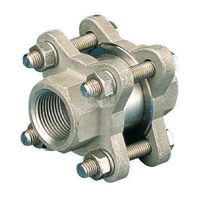 Zawór zwrotny gwintowany wew., zamknięcie płytkowe wspomagane sprężyną, typ 812XT, Pnom 4,0 Mpa, 3/4"