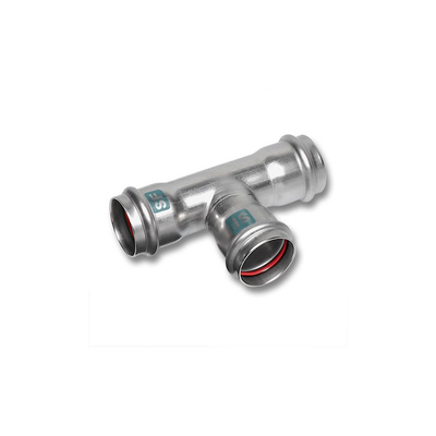 Trójnik SANHA NiroSan SF stal nierdzewna 18 mm (zw x zw x zw)