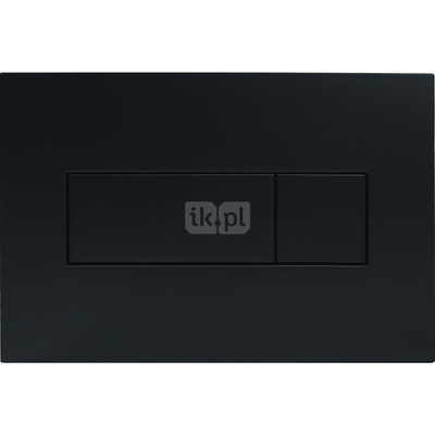 Przycisk sterujący slim do stelaży wc nero