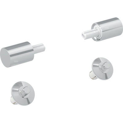 Zestaw zawiasów Geberit do pokryw pisuarów Renova S i Selnova S, wolne opadanie