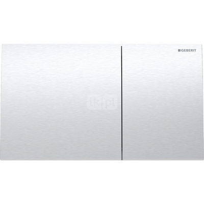 Przycisk uruchamiający Geberit Sigma70, przedni, stal nierdzewna, prostokątny