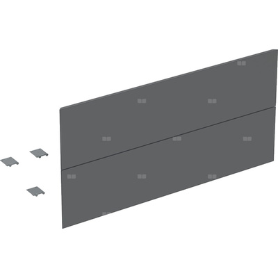 Zestaw frontów szuflad (2 szt.) do dolnej szafki pod umywalkę z dwoma szufladami GEBERIT ONE, kol. lava matowy szer.1050 mm