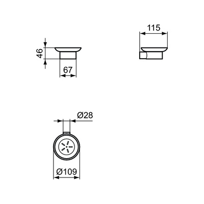 CONCA PODSTAW. NA MYDŁO OKR. GOLD