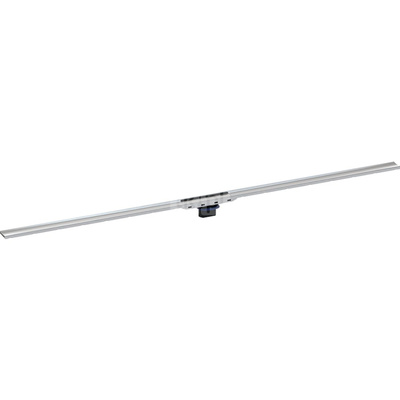 Odpływ liniowy Geberit CleanLine80: L=30–130cm, Rama: stal nierdzewna polerowana, powlekana, Powierzchnia: stal nierdzewna szczotkowana, powlekana