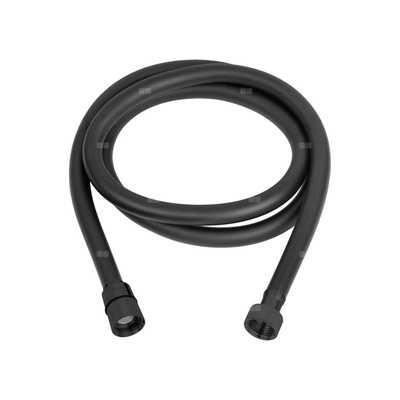 Wąż natryskowy Dark, 150 cm, czarny