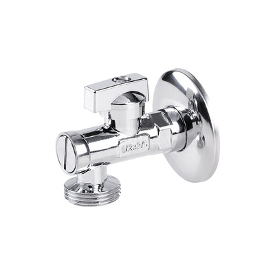 Zawór kulowy PERFEXIM PHA-011 mosiądz chromowany, PN16 1/2'' x 3/4'' GZ, uchwyt: dźwignia