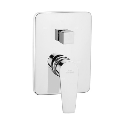 Podtynkowa bateria natryskowa 2-funkcyjna Dokos Chrom