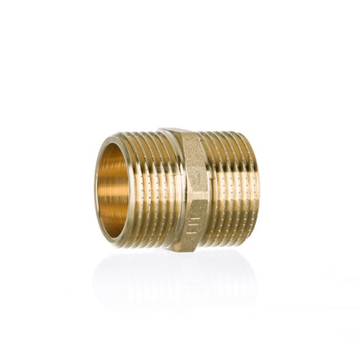 Nypel FITTING STANDARD mosiądz 1'' x 1'' (GZ)