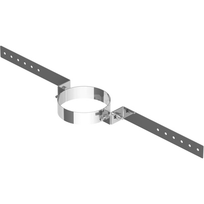 Uchwyt JEREMIAS TW55L stal nierdzewna fi 100/150 mm (mocowanie - Krokwiowy)