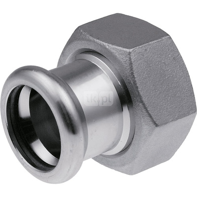 Półśrubunek z płaskim uszczelnieniem GW Inox Sprinkler - 54 Rp2 3/8"