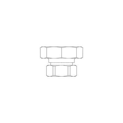 Przejściówka pompa-rura 32 mm G 1 1/2 GW x G 1 NZ