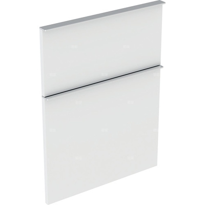 Zestaw frontów szuflad do szafki bocznej GEBERIT iCon, kol. biały szer.450 mm