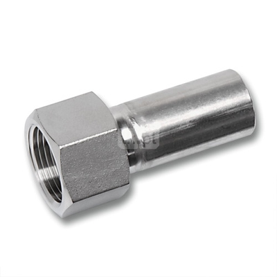 Przejściówka SANHA NiroSan Press, stal nierdzewna, 22 mm x 1/2'' (zz x GW)