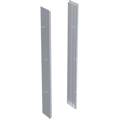 Zestaw okładzin bocznych do montażu natynkowego, do szafki z lustrem Geberit ONE (od roku produkcji 2021): Aluminium anodyzowane