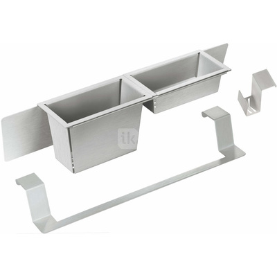 Magnetic stal szczotkowana komplet akcesoriów