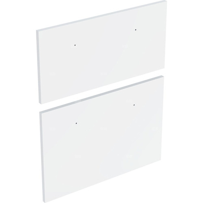 Front szuflad (2 szt.) GEBERIT WBC, kol. biały połysk szer.550 mm