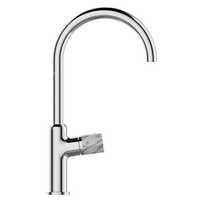 Bateria zlewozmywakowa Gabro Plus chrom