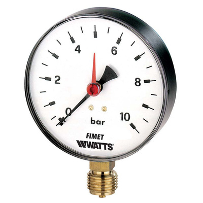 Manometr radialny 1/2" M1-ABS 100 0-16 1/2G/C+QK