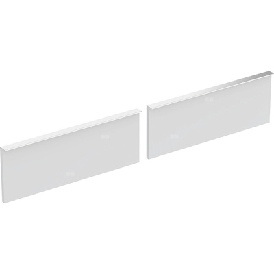 Zestaw frontów szuflad do dolnej szafki pod umywalkę GEBERIT iCon, kol. biały matowy szer.1200 mm