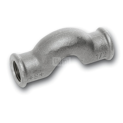 Obejście SANHA 85#, żeliwo (ocynk galwaniczny/elektrolityczny) (ocynk), 1'' (GW)