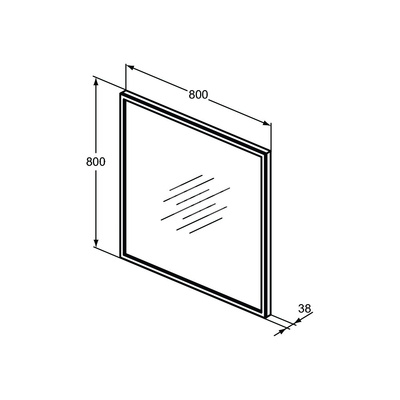 CONCA LUSTRO PROST. 80 BLK