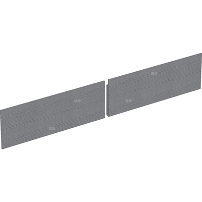 Front szuflady do dolnej szafki pod umywalkę GEBERIT Xeno², kol. szary szer.1200 mm