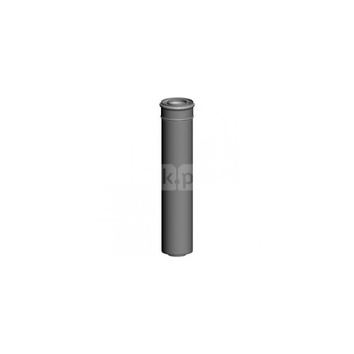 Przewód powietrzno-spalinowy na elewacji DN80/125, stal szlachetna / polypropylen długość 2000 mm