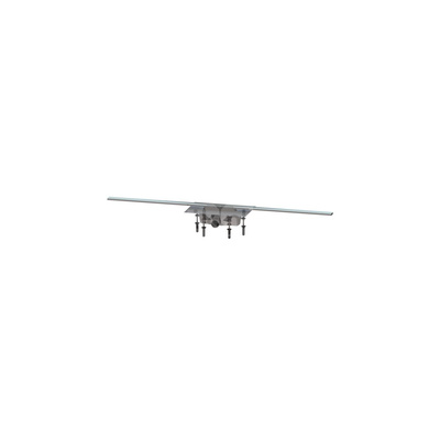 Linearis Infinity 90 Syfon z zamknięciem wodnym 50 mm, Szczotkowana powierzchnia ze stali nierdzewnej, 1400 mm