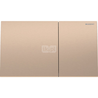 Przycisk uruchamiający Geberit Sigma70, przedni, stal nierdzewna czerwone złoto, prostokątny