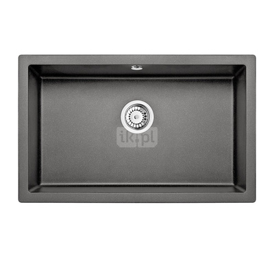 Komora podblatowa corda antracyt metalik granit 800x500x204 3,5" + osprzęt space-saver