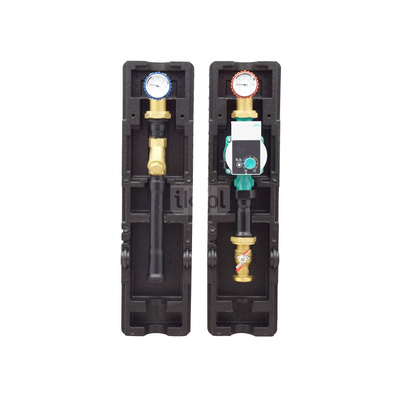 Grupa pompowa D-SA 250 – DN 32 (1 1/4”) z izolacją, z pompą Wilo Yonos Para 30/8