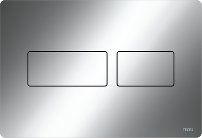Przycisk spłukujący do WC TECESOLID metalowy chrom połysk 9240431