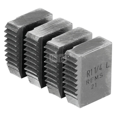 Noże gwintujące R 1 1/4 LH, Zestaw