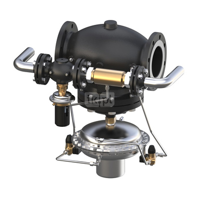 Pilotowy zawór sterujący PCV-VFG 21, PN 25, DN 125, 160.00 m³/h, kołnierz