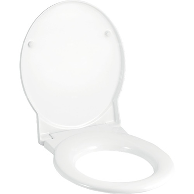 Deska sedesowa Geberit Joly: Wolne opadanie=Nie, Mocowanie=Od góry, Biały / Błyszczący